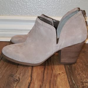Womens Suede Booties